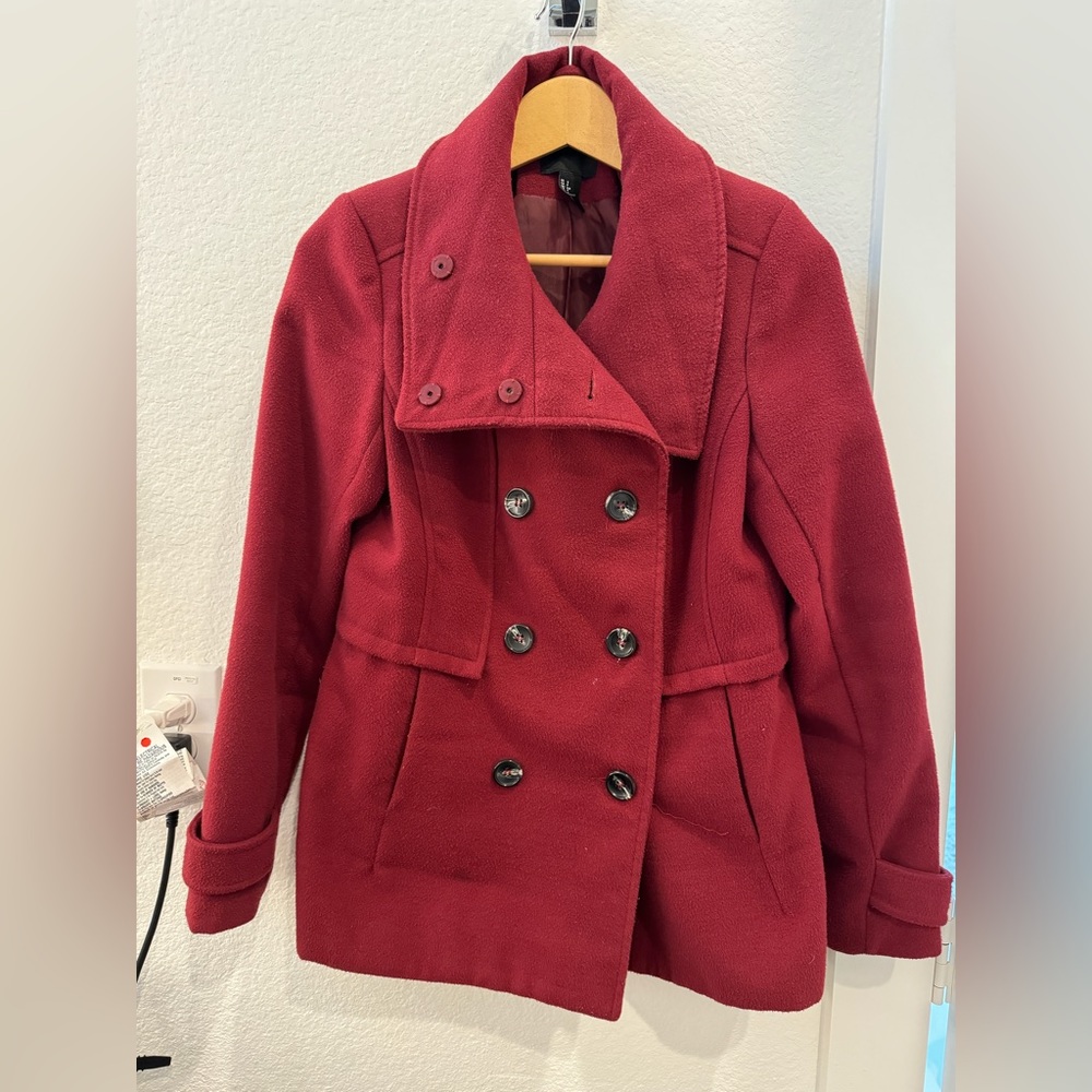 Forever 21 double breasted coat